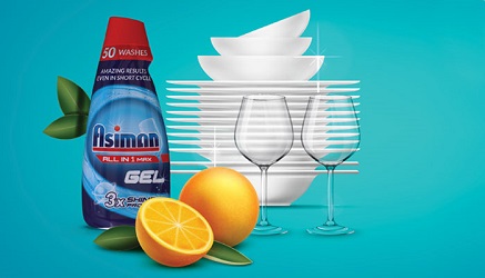 تصویر 4 از قیمت خرید ژل ماشین ظرفشویی آسیمن + فروش ویژه